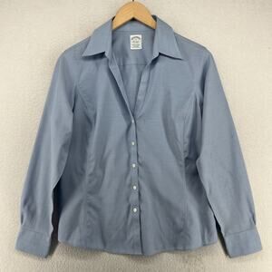 Brooks Brothers Blue Women's Blouse